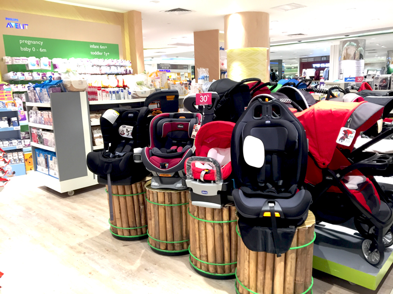 Photo: The baby product section in a department store in Kuala Lumpur (1). Photo: The baby product section in a department store in Kuala Lumpur (1).
