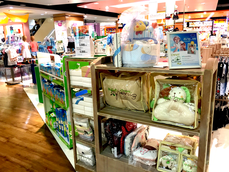 Photo: Wide variety of baby products in a Bangkok department store (1). Photo: Wide variety of baby products in a Bangkok department store (1).