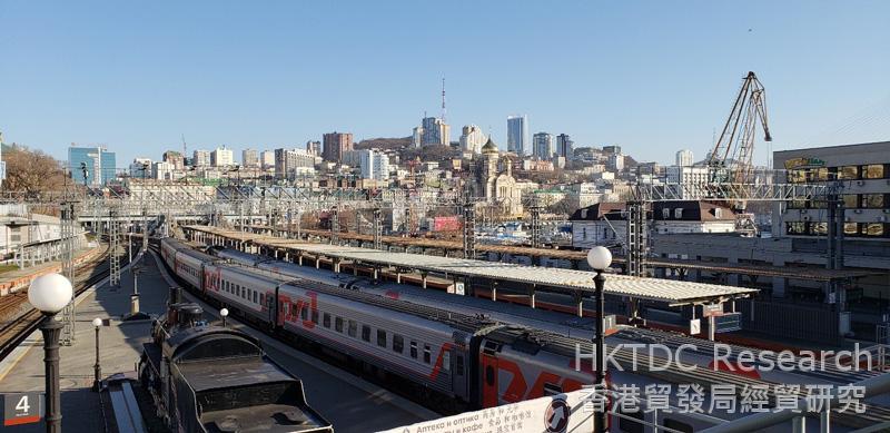 Photo: The Trans-Siberian Railway, stretching between Moscow and Vladivostok