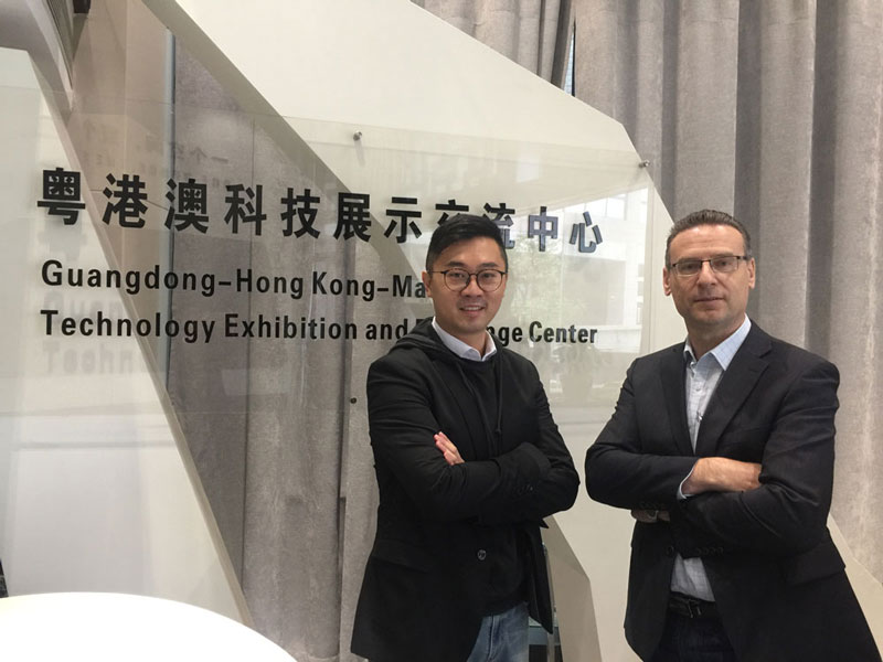 相片: 科宜思創辦人兼營運總監霍展邦(左)和技術總監科拉克。 相片: 科宜思創辦人兼營運總監霍展邦(左)和技術總監科拉克。