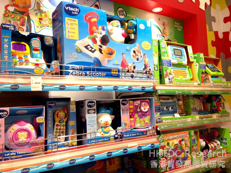 Photo: A toy specialty store and a department store selling VTech products in Malaysia. (2)