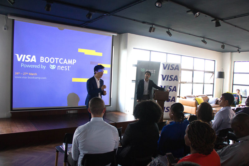 相片: Nest与Visa合办培训班。 相片: Nest与Visa合办培训班。