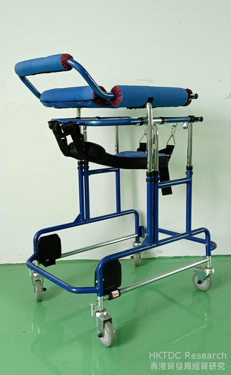 Photo: A rehab walker produced by Jiaxin