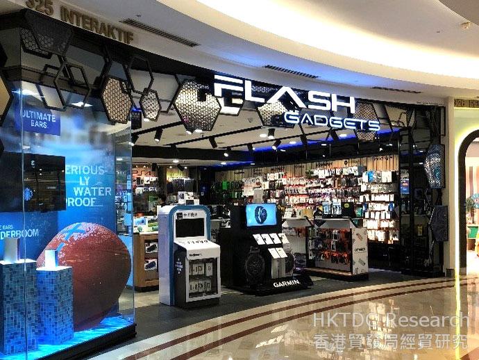 相片: Flash Gadgets展示多種電子產品配件 (1)。