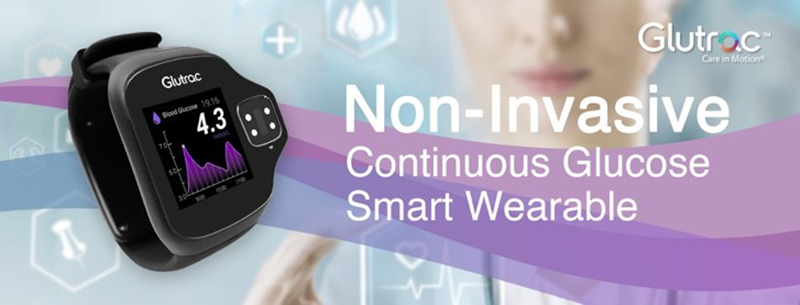 Photo: Glutrac’s first-generation smart wearable for non-invasive glucose monitoring Photo: Glutrac’s first-generation smart wearable for non-invasive glucose monitoring