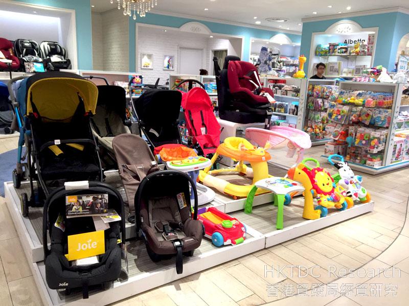 Photo: Baby products displayed in a Ho Chi Minh City department store