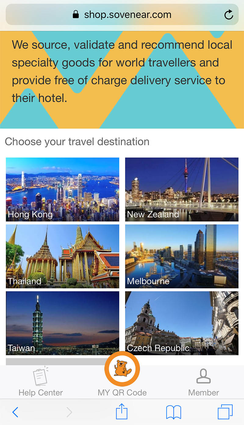 Photo: SoveNear’s WeChat Mini Program