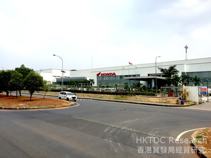 Photo: Honda’s factory in MM2100 Industrial Town.