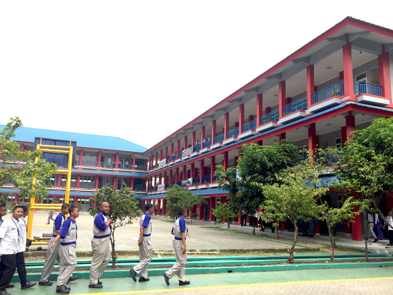 Photo: A vocational school in MM2100 Industrial Town. Photo: A vocational school in MM2100 Industrial Town.