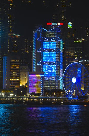 Illumation Physics HSBC Gebäude Hong Kong Illumation Physics HSBC Gebäude Hong Kong
