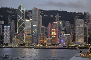Illumation Physics HSBC Hong Kong Jubiläum Illumation Physics HSBC Hong Kong Jubiläum
