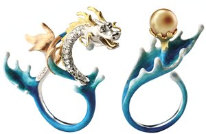Hong Kong Jewellery Design Competition Dragon Jumping Hong Kong Jewellery Design Competition Dragon Jumping