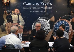 Hong Kong Watch & Clock Fair Carl von Zeyten Hong Kong Watch & Clock Fair Carl von Zeyten