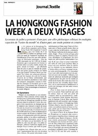 Journal du Textile, 2011.09.06 Journal du Textile, 2011.09.06