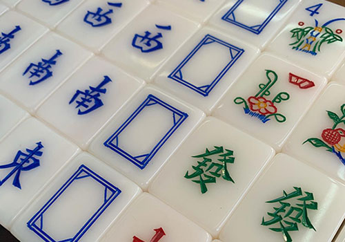 Mahjong Tile Carving Workshop