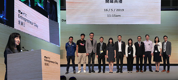 左圖:方舜文, 右圖:開幕典禮合照 左圖:方舜文, 右圖:開幕典禮合照