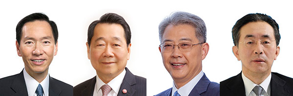 (左起)陳智思, 謝國民, 李曉鵬, 晏志勇 (左起)陳智思, 謝國民, 李曉鵬, 晏志勇