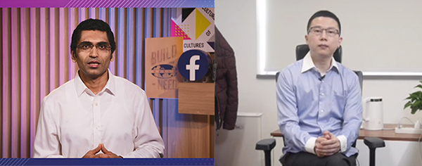 左起:Saurabh Dosh,李凱晨 左起:Saurabh Dosh,李凱晨