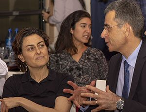 Barbara Navarro with Bernard Kuhl Barbara Navarro with Bernard Kuhl