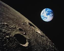 Earth and the moon 