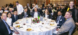 The delegation’s luncheon offered networking opportunities