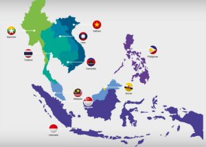 ASEAN map