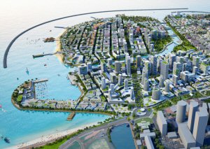 Construction work on Colombo Port City continues despite the coronavirus Construction work on Colombo Port City continues despite the coronavirus