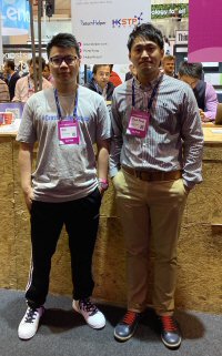 Roy Wan (left) and Co-founder Paco Wong Roy Wan (left) and Co-founder Paco Wong