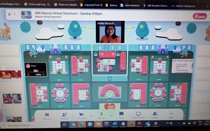 A set of virtual classrooms A set of virtual classrooms