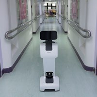 The Temi robot The Temi robot