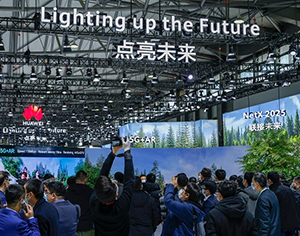 Huawei booths Huawei booths