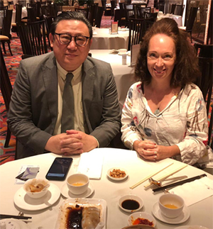 Steve Wong and Olivia Merz-Fischer Steve Wong and Olivia Merz-Fischer