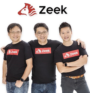 Zeek co-founders Zeek co-founders