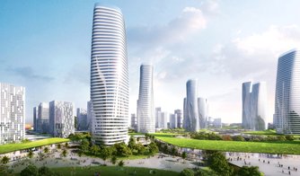 Future developments. Китай модель города. Модель города на руке. Urban Development. Modern Development China.